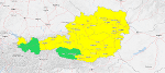 Überall in der Steiermark sind am Donnerstag Nachmittag punktuelle Starkregenschauer zu erwarten © Geosphere