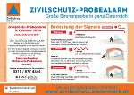 Details zum Probealarm © Österreichischer Zivilschutzverband